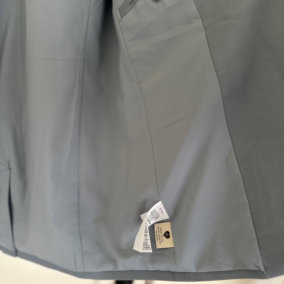 NWT Madewell Larsen Blazer in Drapeweave “Overcast” in size S - Picture 6 of 16